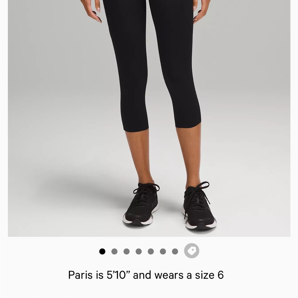 Black Cropped Leggings